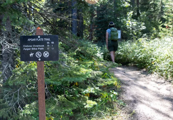 Apgar Flats Trail in Glacier National Park